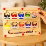 Magnetic Color and Number Maze
