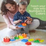 Five Colors and Five Shapes Sorter - Image 2